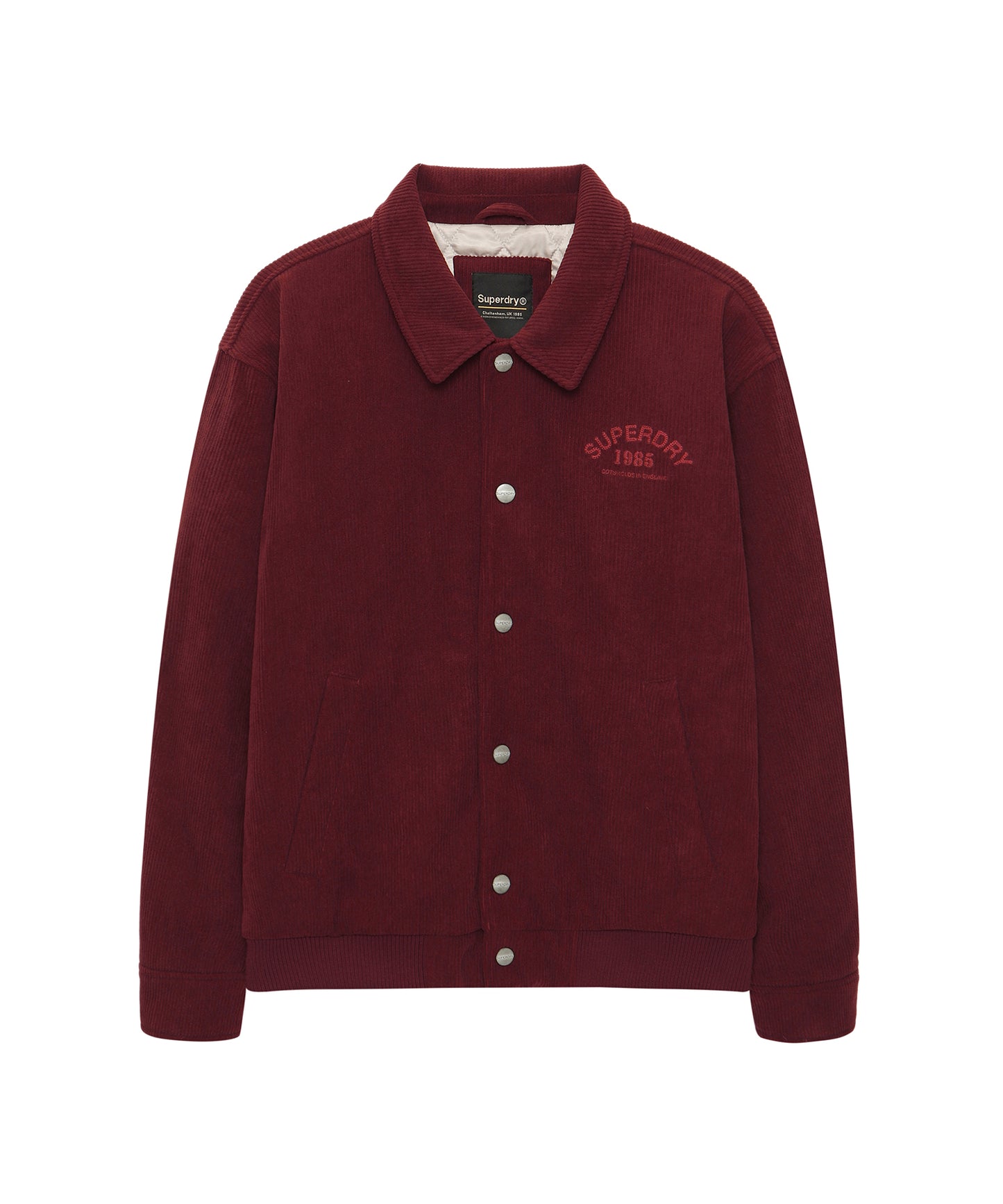 Corduroy Padded Bomber Jacket - Superdry Singapore