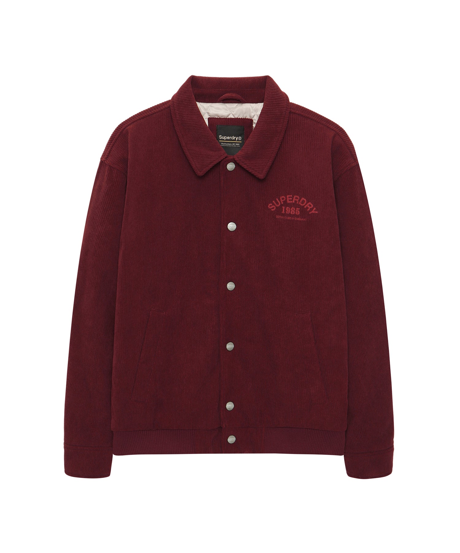 Corduroy Padded Bomber Jacket - Superdry Singapore