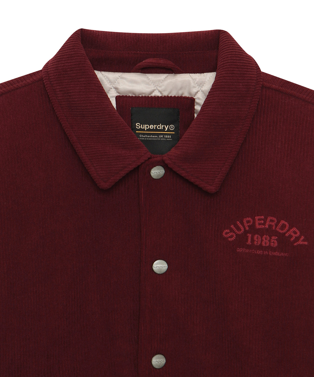 Corduroy Padded Bomber Jacket - Superdry Singapore