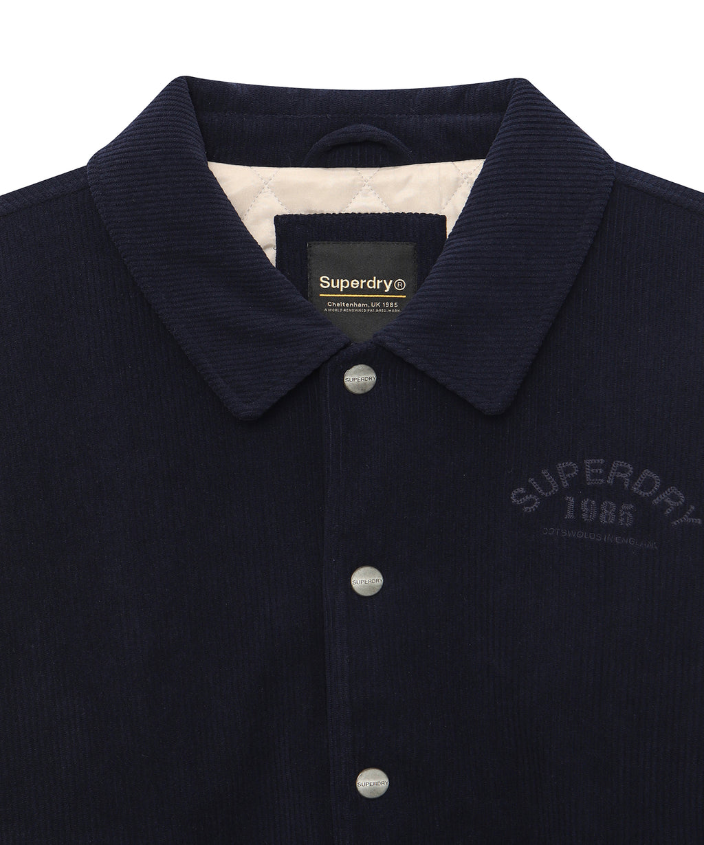 Corduroy Padded Bomber Jacket - Superdry Singapore