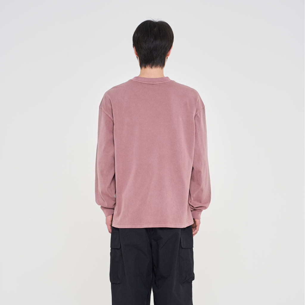 Unisex Garment Dyed Long Sleeve T-Shirt