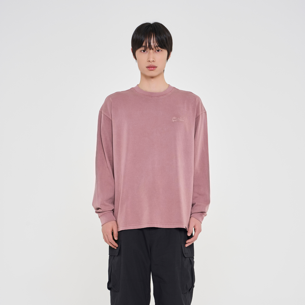 Unisex Garment Dyed Long Sleeve T-Shirt