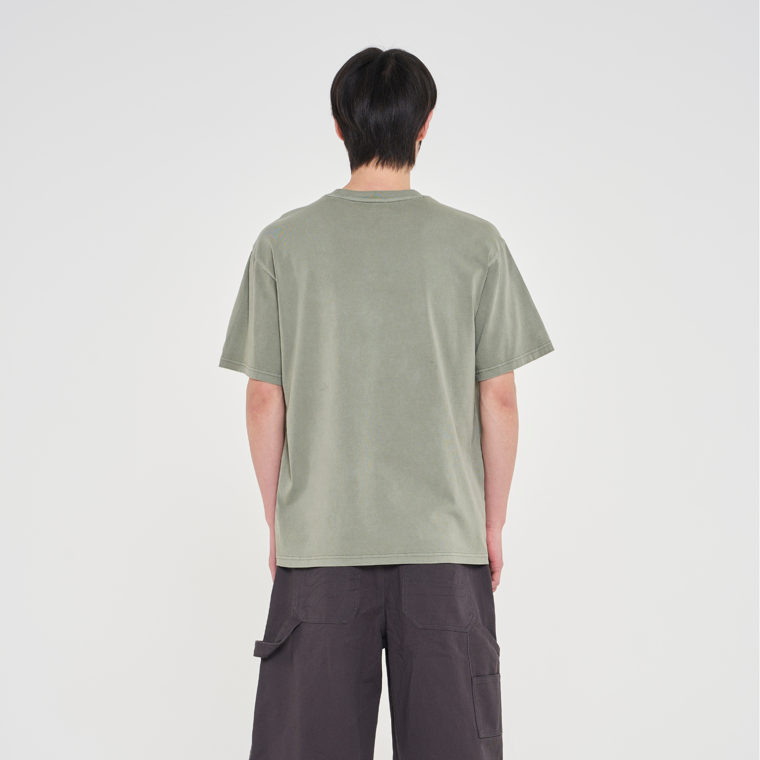 Unisex Small Logo Washed T-Shirt