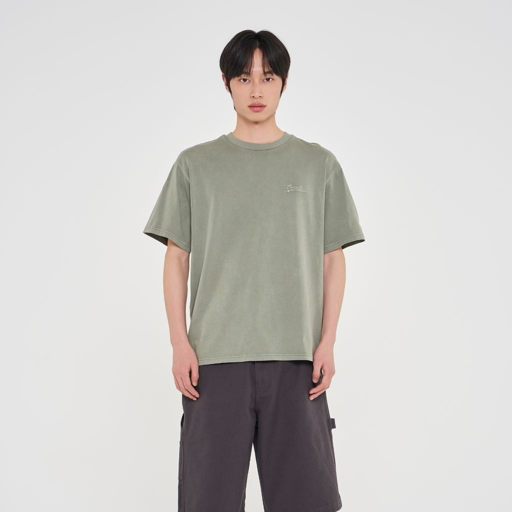 Unisex Small Logo Washed T-Shirt