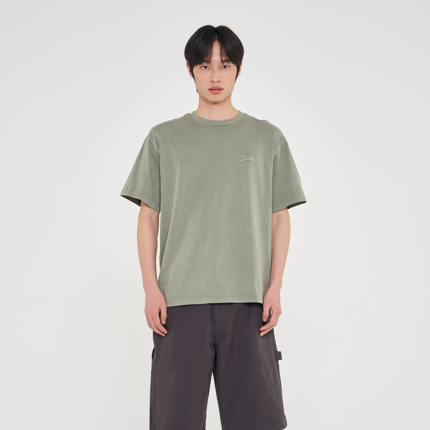 Unisex Small Logo Washed T-Shirt