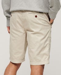 Officer Chino Shorts - Chateau Grey - Superdry Singapore