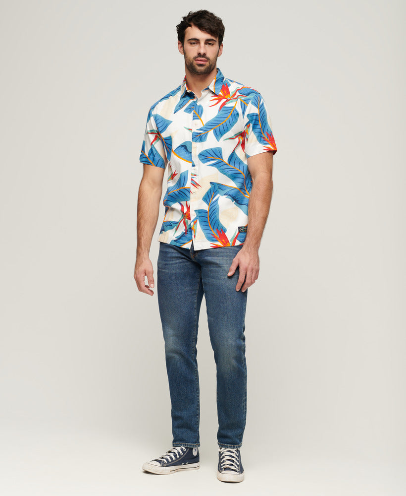 Hawaiian Shirt - Optic Paradise - Superdry Singapore