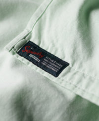 Oxford Short Sleeve Shirt - Light Green - Superdry Singapore
