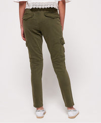 Daisey Skinny Cargo Trousers - Green - Superdry Singapore