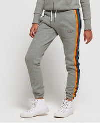 Carly Carnival Joggers - Pebble Gray Marl - Superdry Singapore
