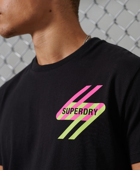 Sportstyle Energy T-Shirt-Black - Superdry Singapore