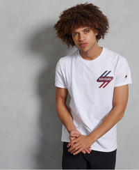 Sportstyle Graphic T-Shirt-White - Superdry Singapore