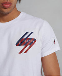 Sportstyle Graphic T-Shirt-White - Superdry Singapore