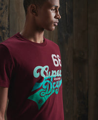 Tri Classic T-Shirt-Red - Superdry Singapore