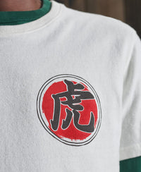 Rising Sun T-Shirt-Cream - Superdry Singapore