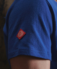Vintage Logo Off Piste T-Shirt-Blue - Superdry Singapore