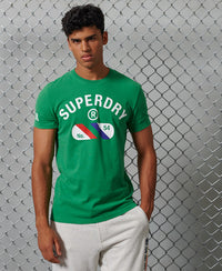 Vintage Sport T-Shirt-Green - Superdry Singapore