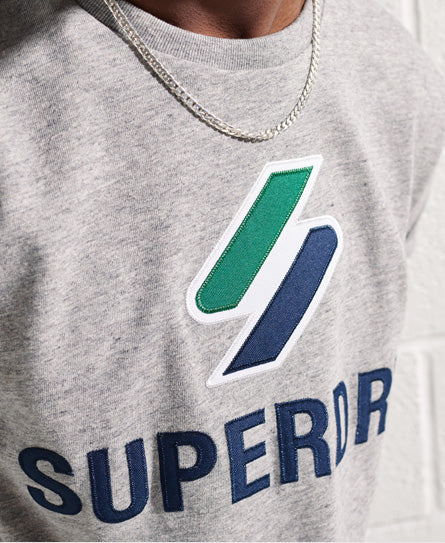 Sportstyle Classic T-Shirt - Grey - Superdry Singapore