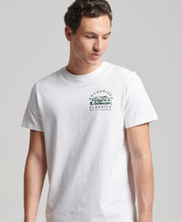 Script Style Col Tee-Optic - Superdry Singapore