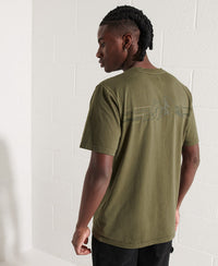 Expedition Graphic T-Shirt-Green - Superdry Singapore