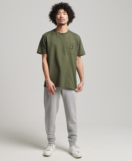 Organic Cotton Expedition Pocket T-Shirt-Green - Superdry Singapore