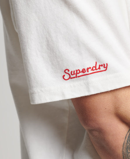 Vintage Tangled T-Shirt-Cream - Superdry Singapore