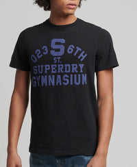 Vintage Athletic T-Shirt - Black - Superdry Singapore