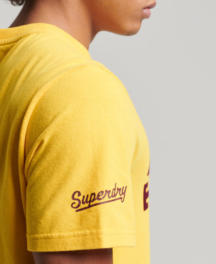 Vintage Athletic T-Shirt - Springs Yellow - Superdry Singapore