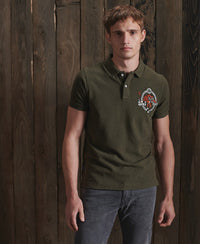 Superstate Polo Shirt-Green - Superdry Singapore