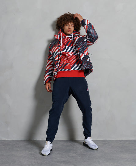 Sportstyle Graphic Hoodie-Red - Superdry Singapore