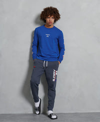 Sportstyle Graphic Long Sleeved Top - Blue - Superdry Singapore
