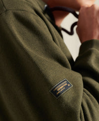 Military Nonbrand Graphic Hoodie - GREEN - Superdry Singapore