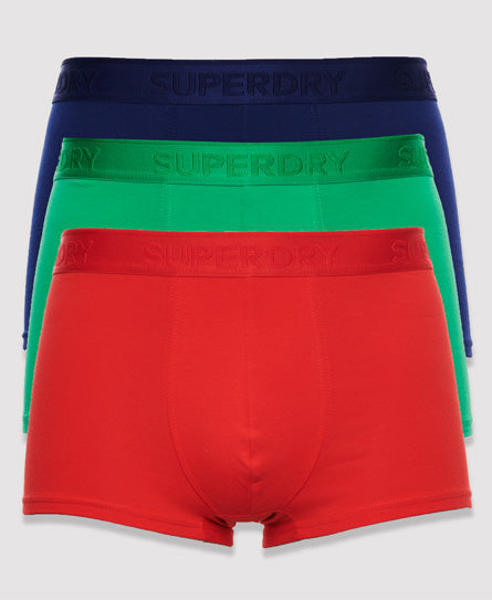 Classic Trunk Triple - Apple Red/Brightgreen/Beechwat - Superdry Singapore