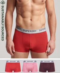 Organic Cotton Trunk Triple Pack-Red