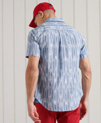 Short Sleeve Denim Loom Shirt - None - Superdry Singapore