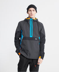 City Neon Overhead Cagoule - Rich Navy - Superdry Singapore
