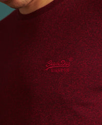 Organic Cotton Vintage Embroidered Top-Red - Superdry Singapore