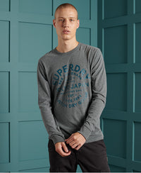 Crafted Workwear Long Sleeve Top - Superdry Singapore