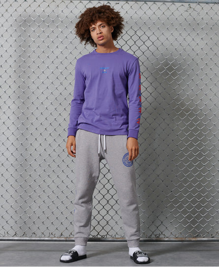 Sportstyle Long Sleeved Top-Purple - Superdry Singapore