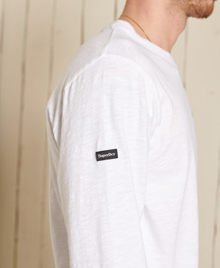Black Out Long Sleeve Top - White - Superdry Singapore