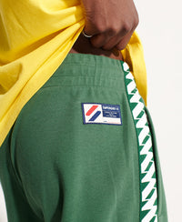 Code Tape Track Pants - Green - Superdry Singapore