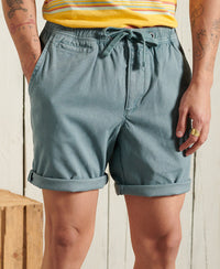 Sunscorched Chino Shorts - Blue - Superdry Singapore