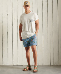 Sunscorched Chino Shorts - Light Blue - Superdry Singapore