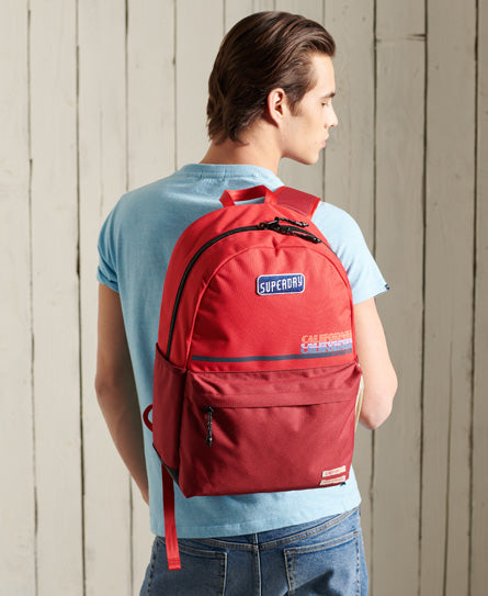 Cali Montana Backpack - Red - Superdry Singapore