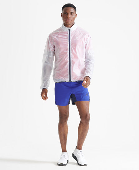 Run Membrane Jacket - Clear - Superdry Singapore