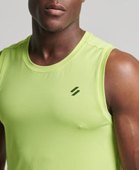 Run Vest - Lime Yellow - Superdry Singapore