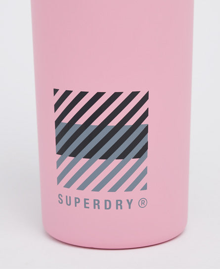 Training Steel Bottle - Pink - Superdry Singapore