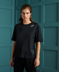 Super Embroidered City T-Shirt-Black - Superdry Singapore