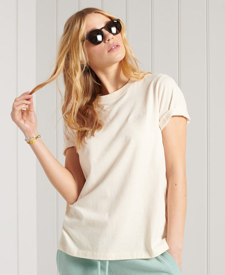 Organic Cotton Classic T-Shirt - White - Superdry Singapore