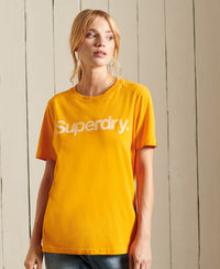 Cl Tee-Track Gold - Superdry Singapore